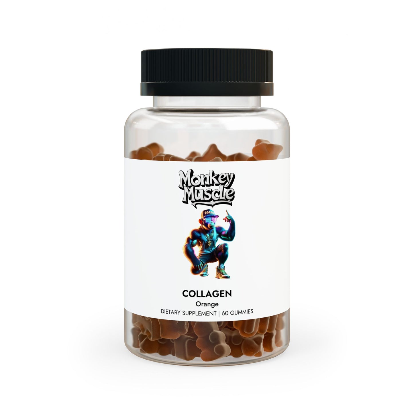 Monkey muscle Collagen Gummies (60 Gummies)