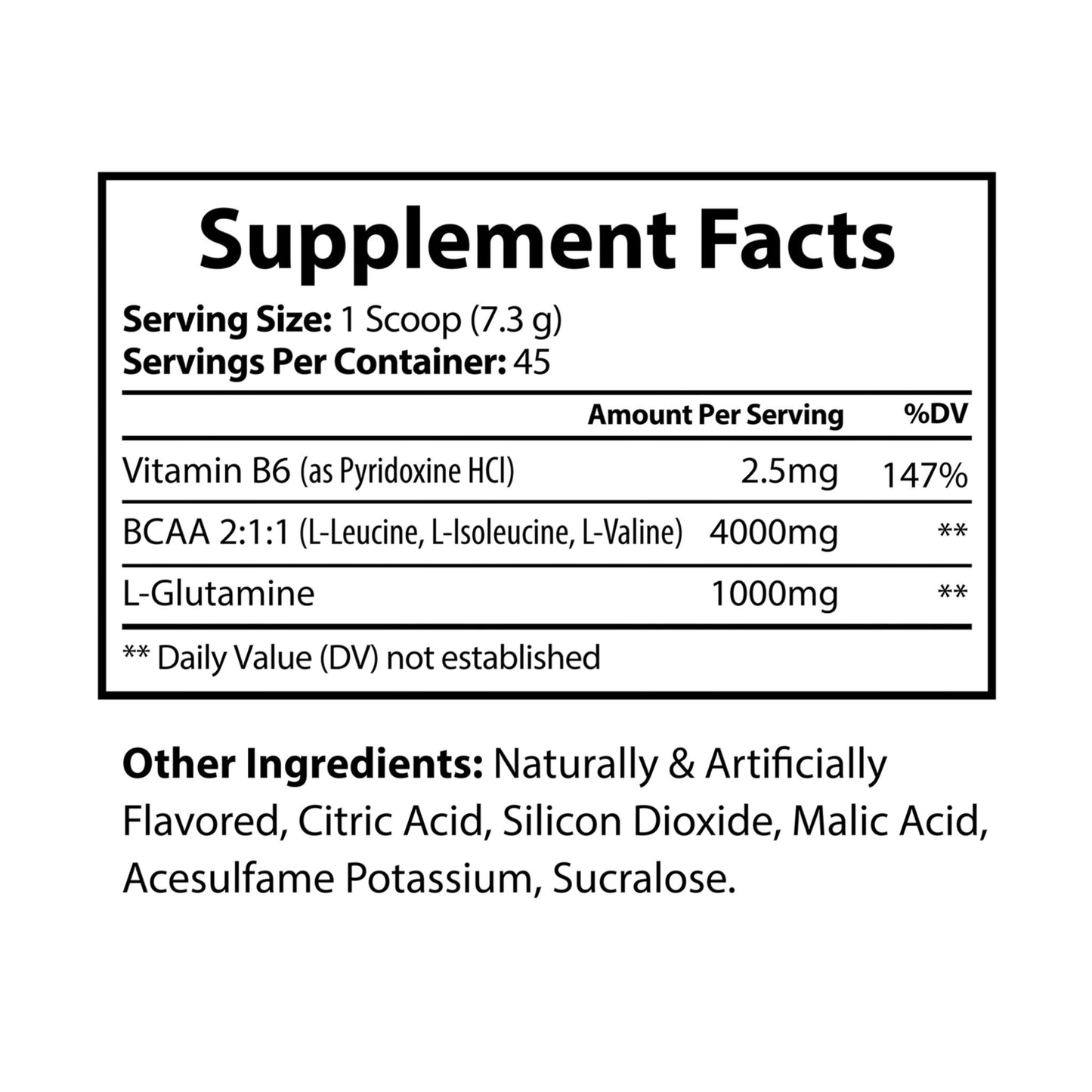 Monkey muscle BCAA Supplement, Watermelon (325g, 11.46oz, 45 servings)