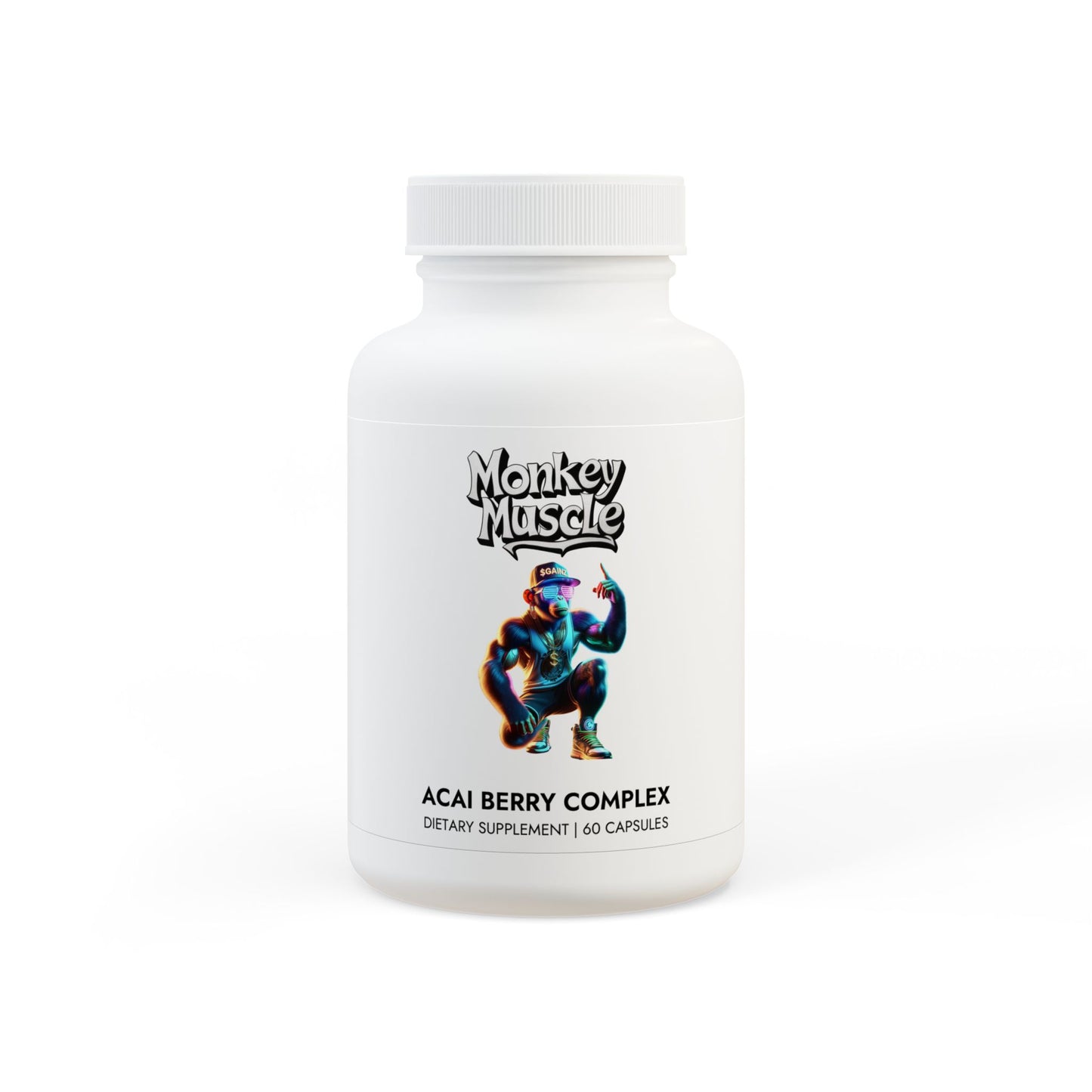 Monkey muscle Acai Berry Complex Supplement (60 Capsules)