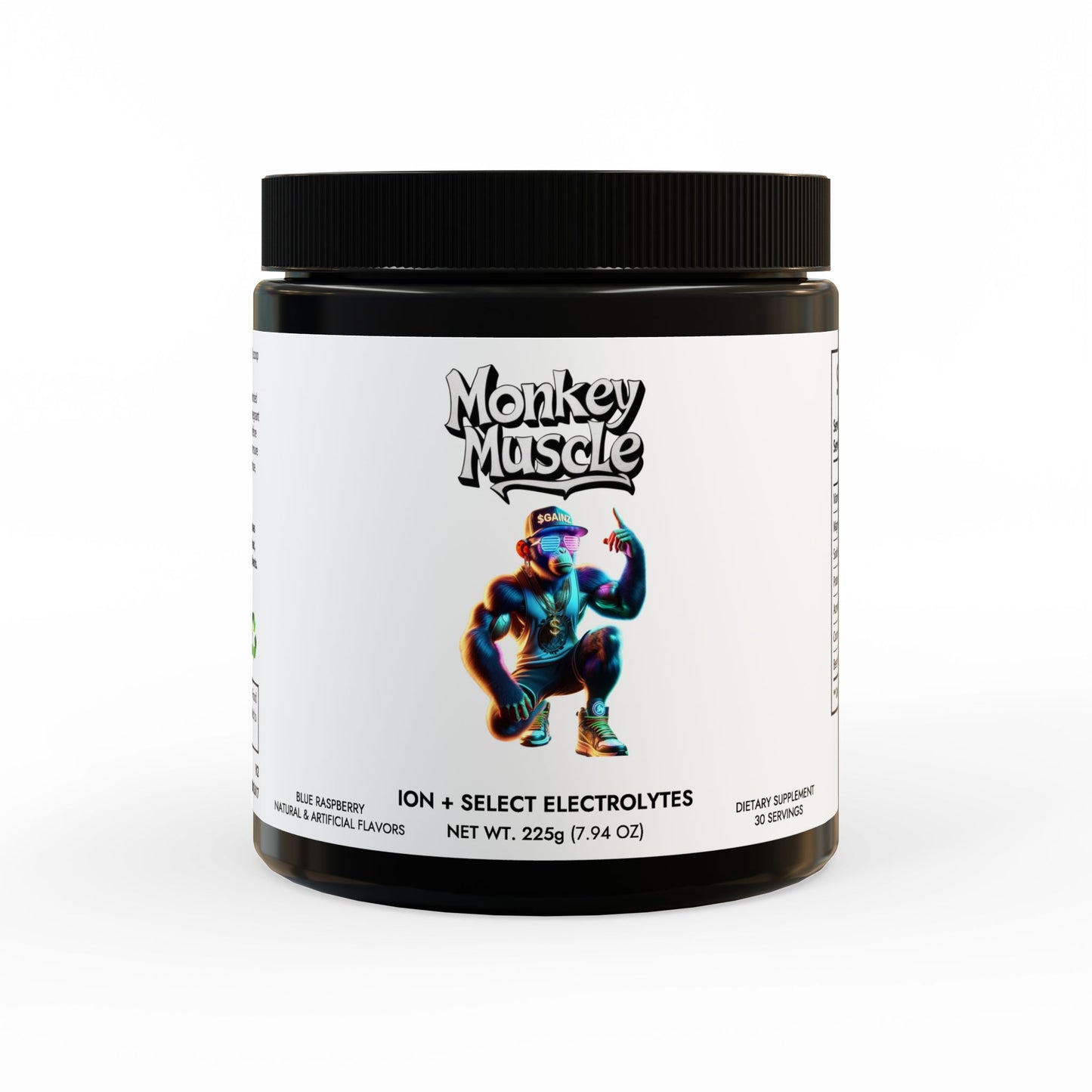 Monkey Muscle ION + Select Electrolyte Supplement (225g, 7.9oz)