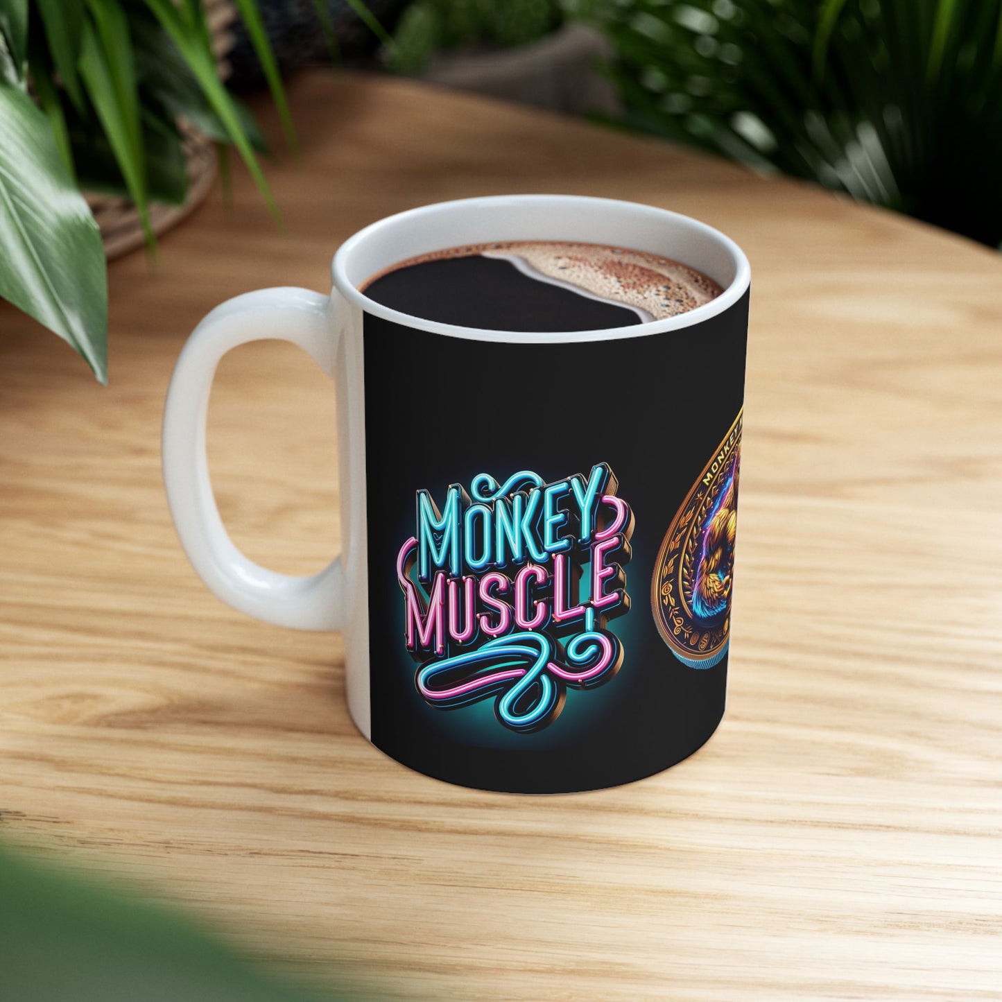 MONKEY MUSCLE- 11oz & 15oz, Unique for the monkey crew