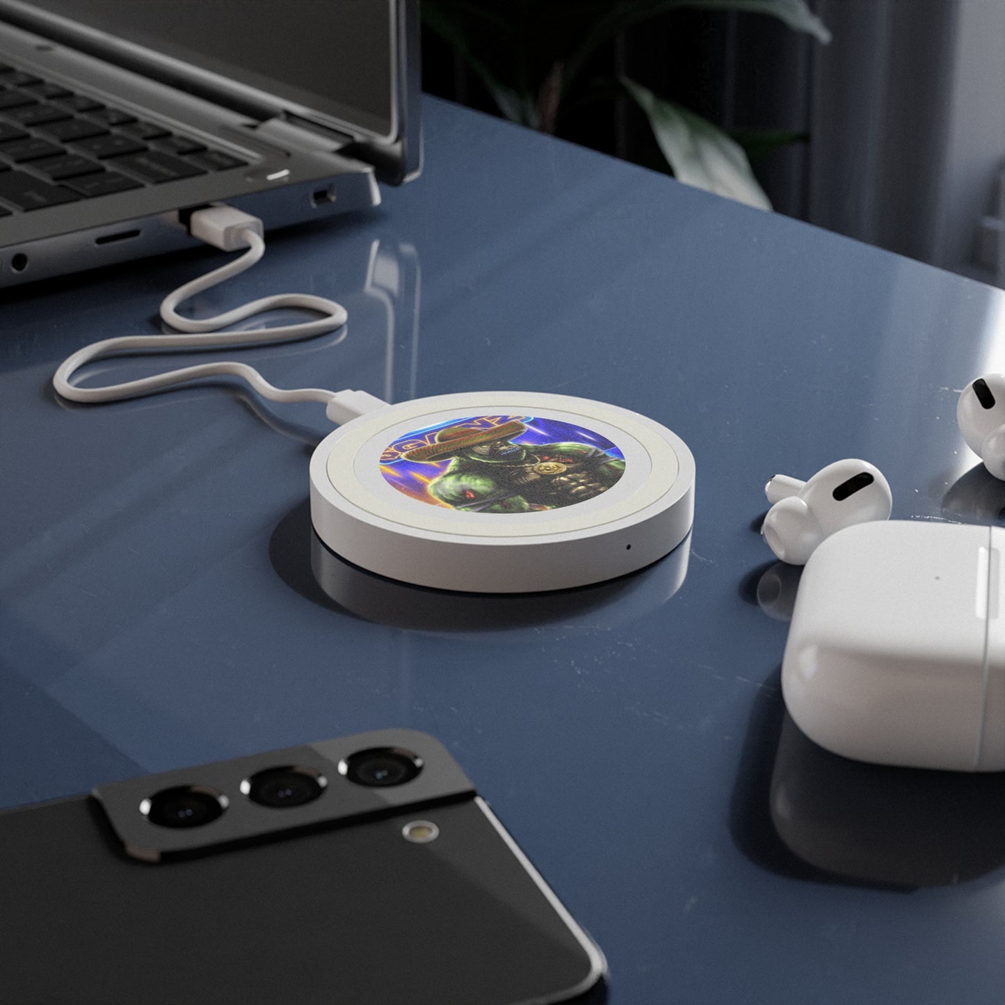 Monkey Muscle Wireless Charging Pad -
