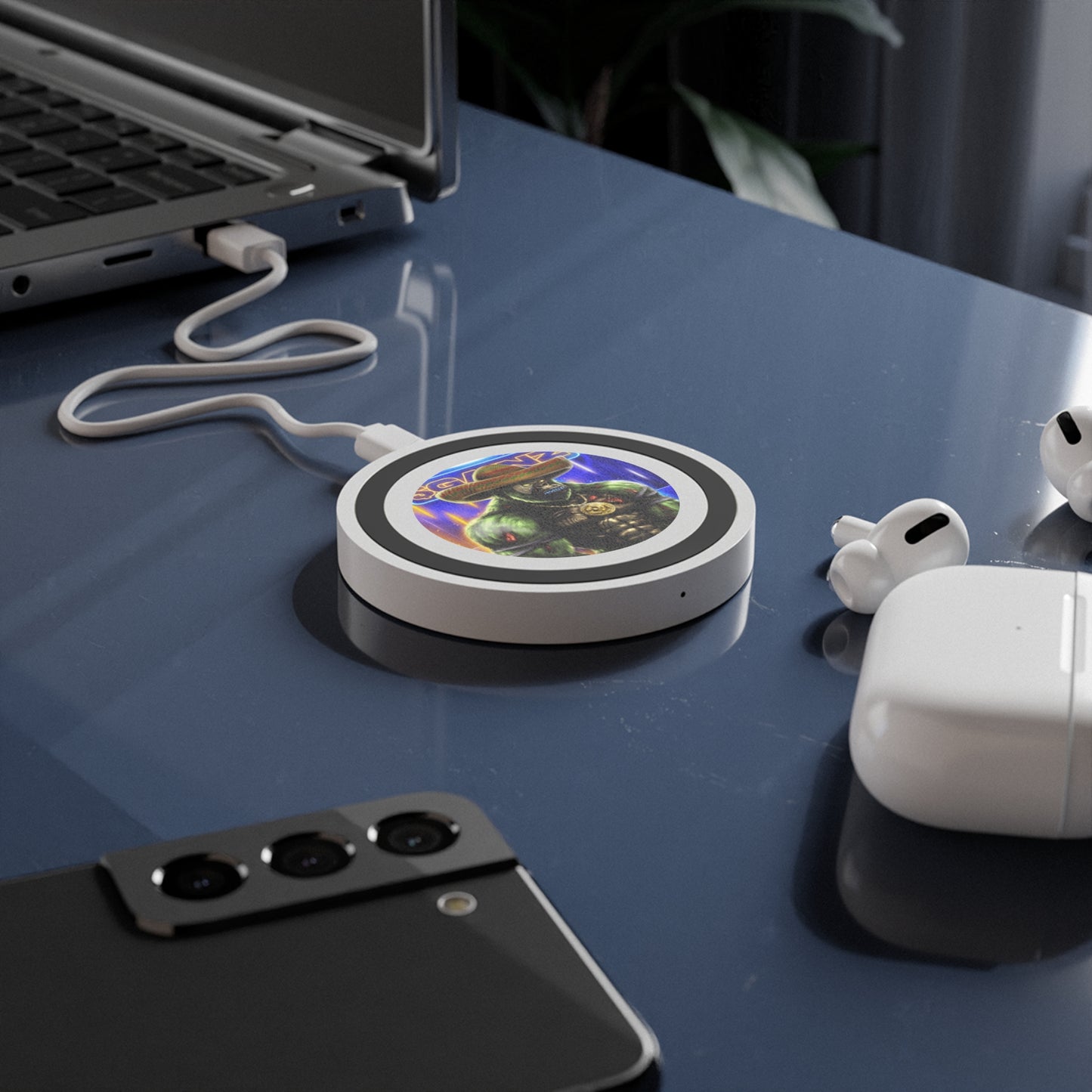 Monkey Muscle Wireless Charging Pad -