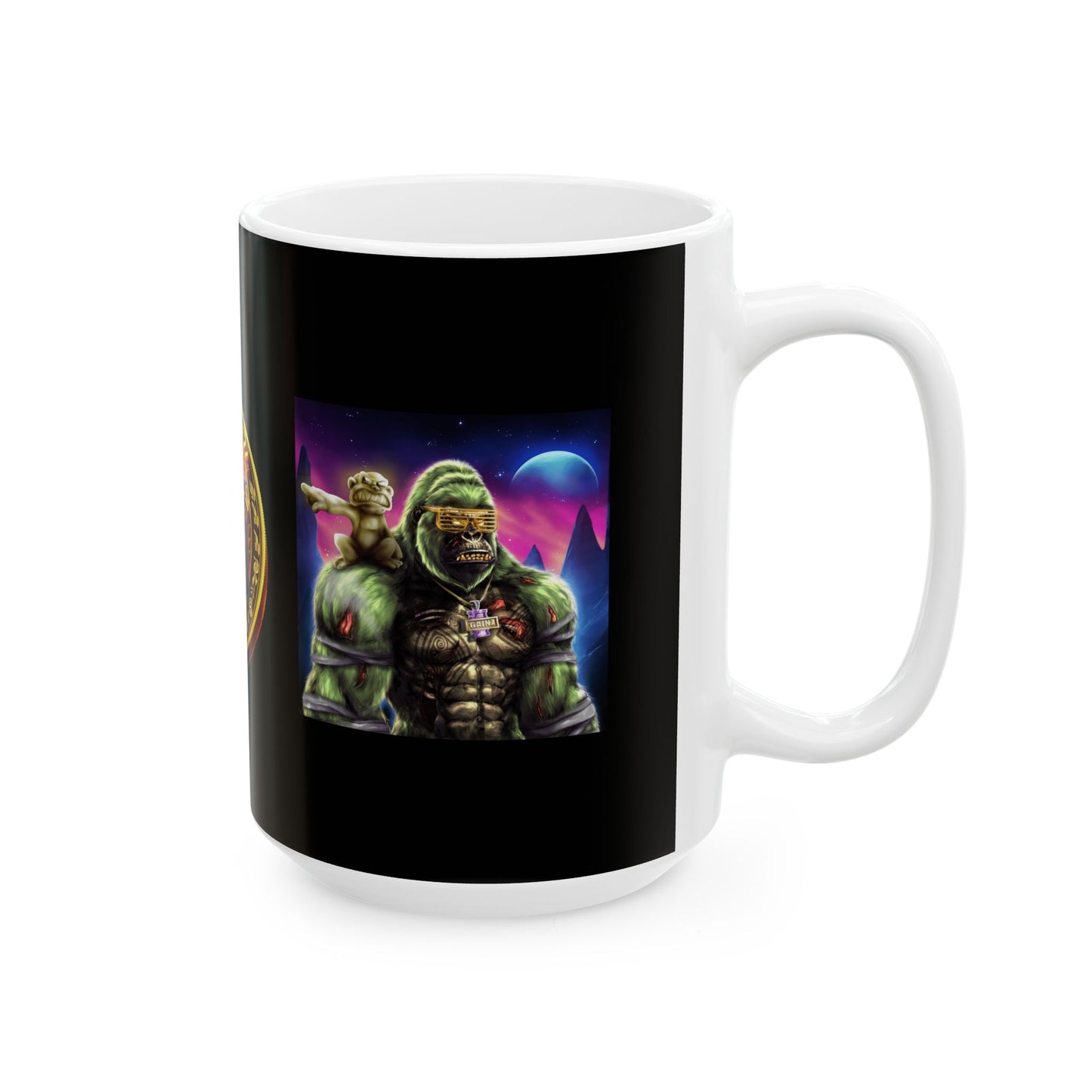 MONKEY MUSCLE- 11oz & 15oz, Unique for the monkey crew