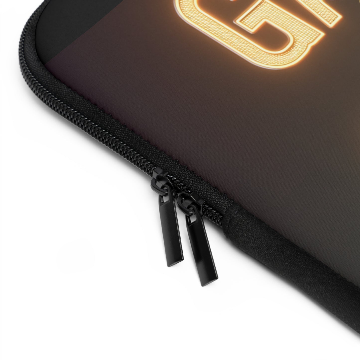 Trendy Monkey Laptop Sleeve - Stylish Tech Case with 'GAINZ' Design