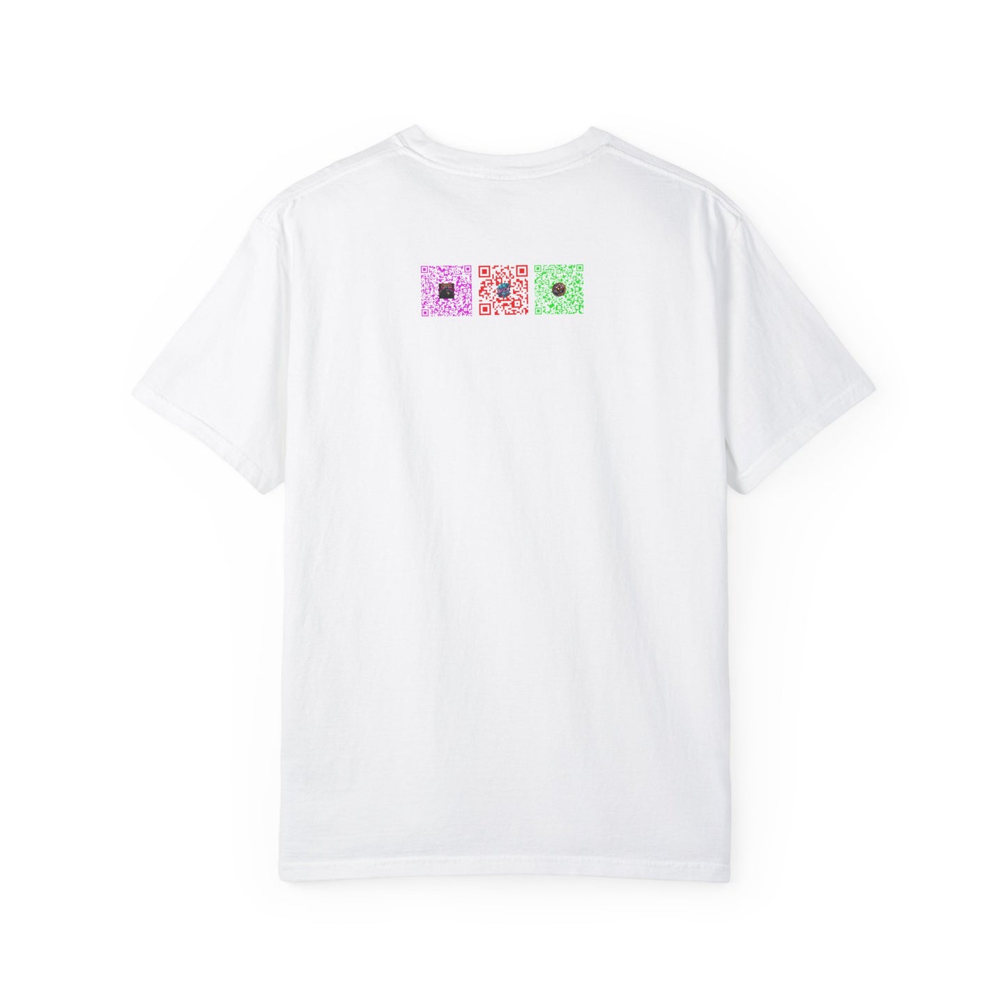 Monkey Muscle QR Unisex Garment-Dyed T-shirt