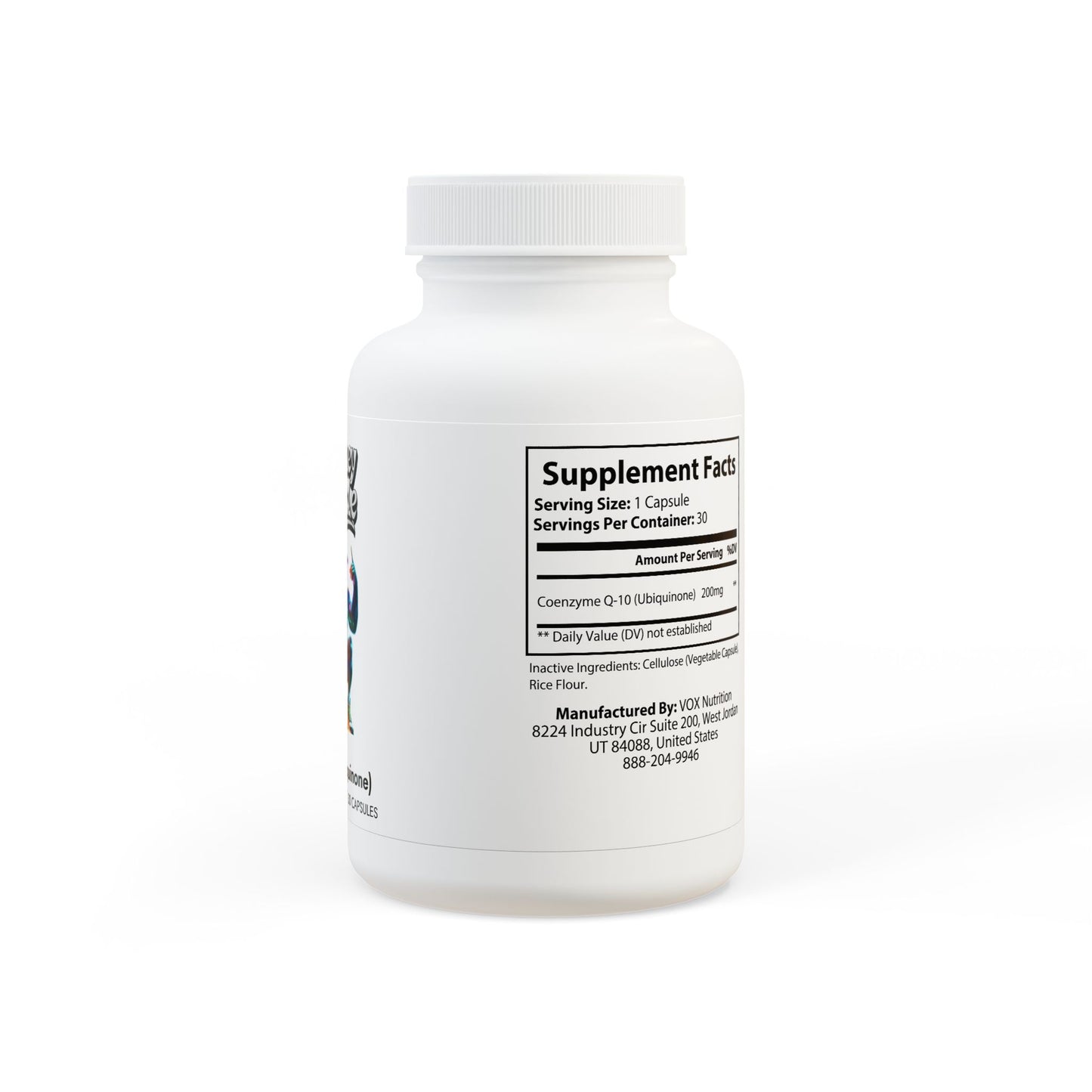 Monkey muscle CoQ10 (Ubiquinone) Supplement (30 Capsules)