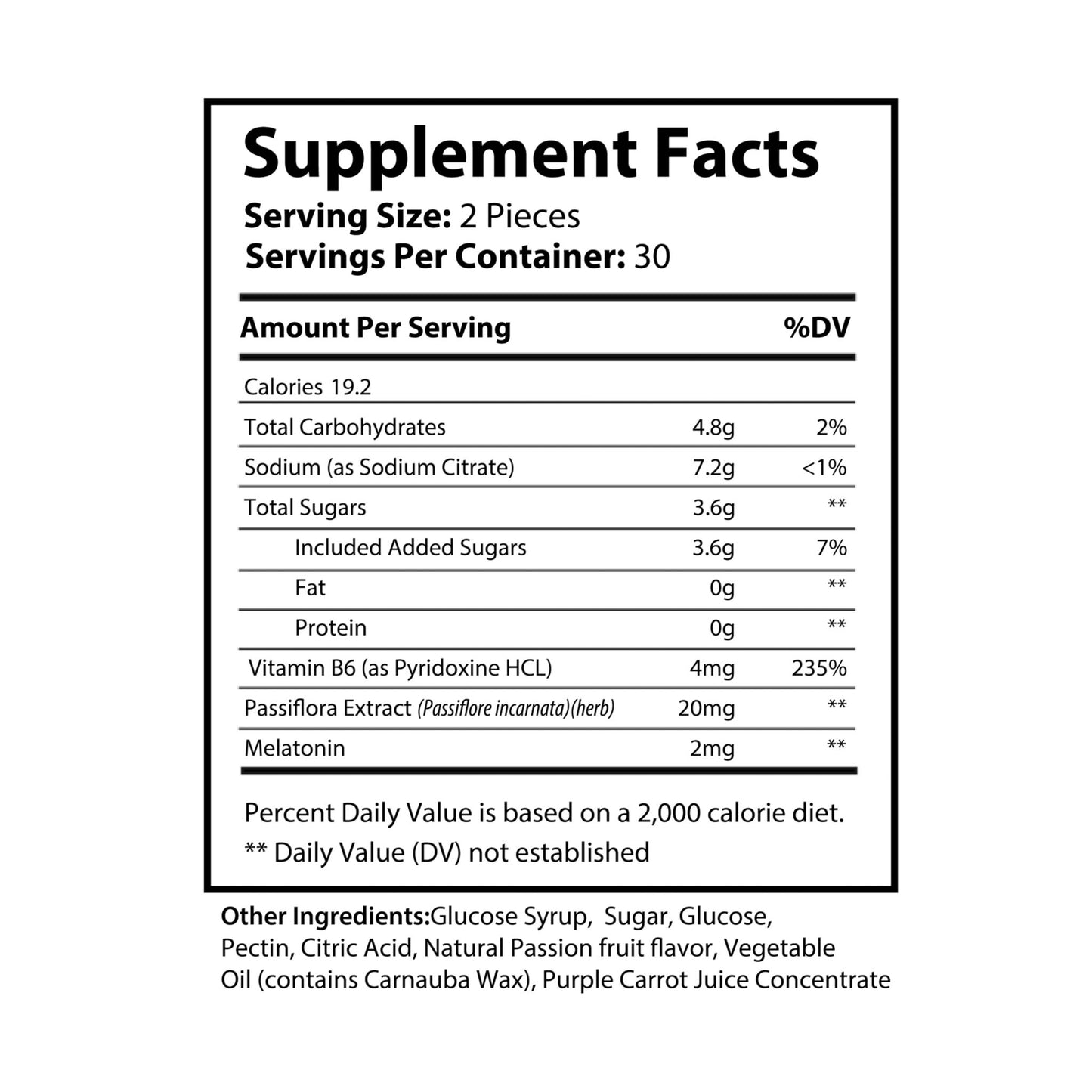 Monkey muscle Sleep Well Gummies (60 Gummies)