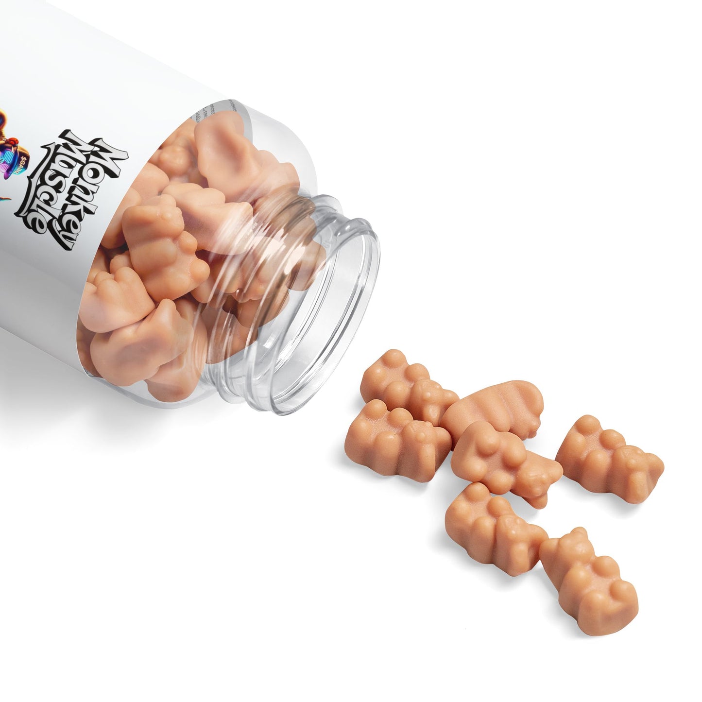 Monkey muscle Hair Vitamin Gummies (60 Gummies)
