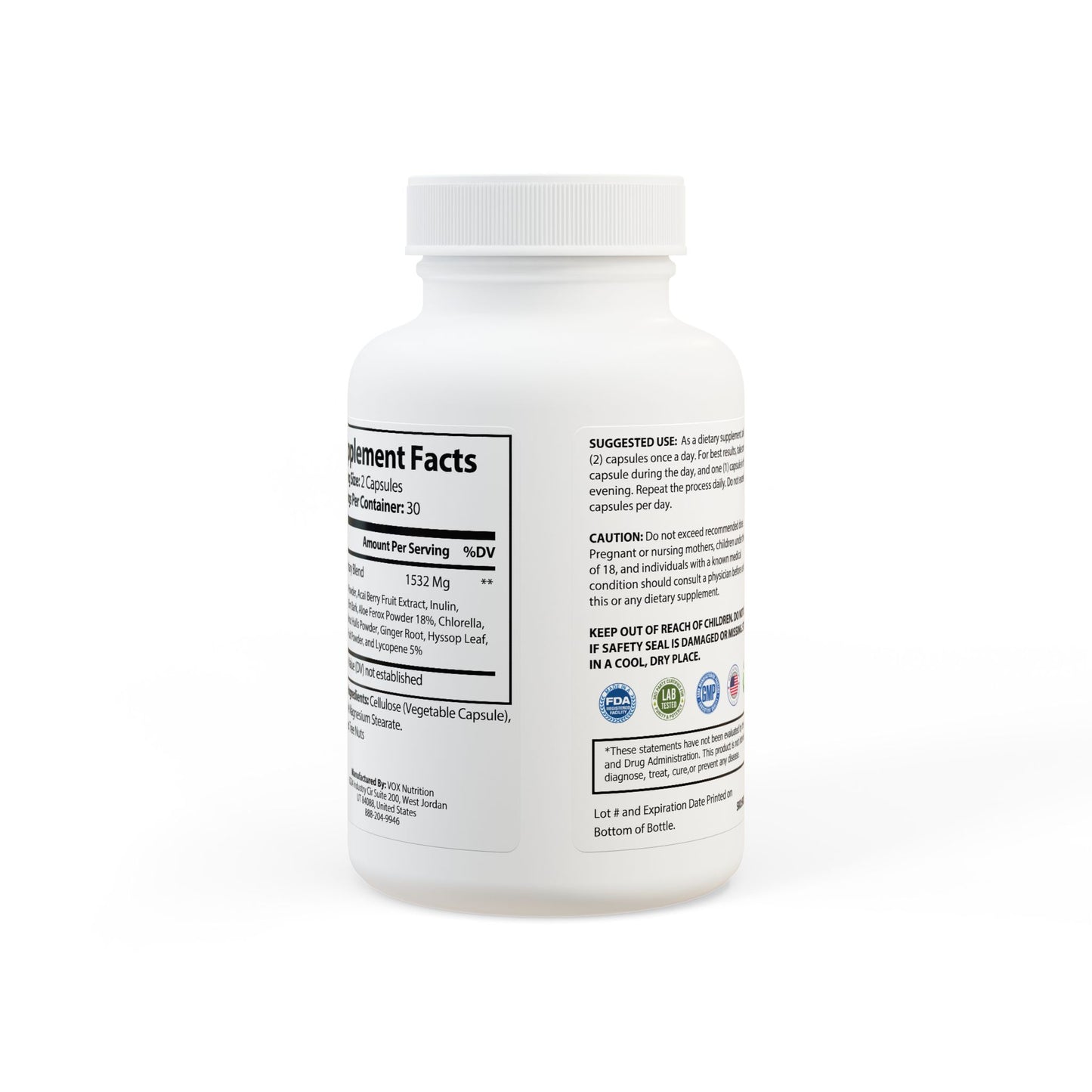 Monkey muscle Acai Berry Complex Supplement (60 Capsules)