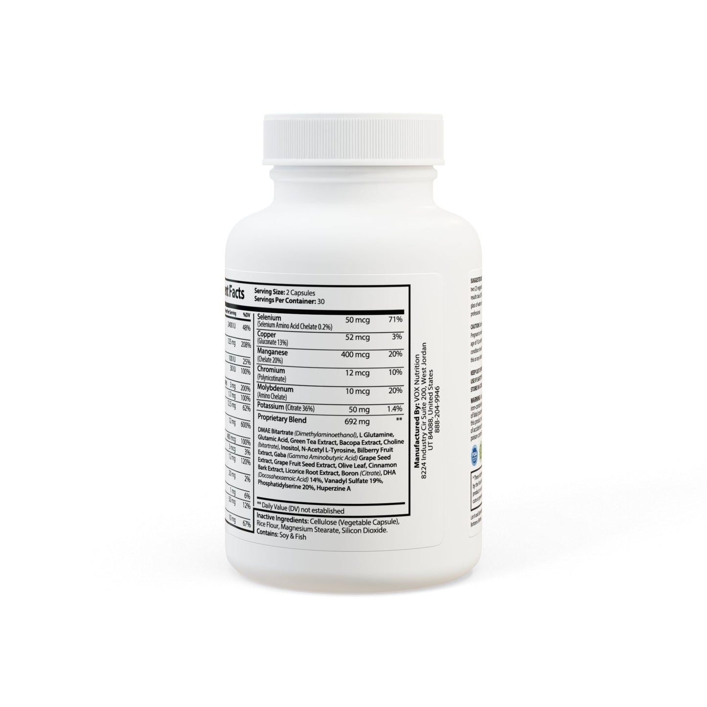 Monkey muscle Brain Support Complex Supplement (60 Capsules)
