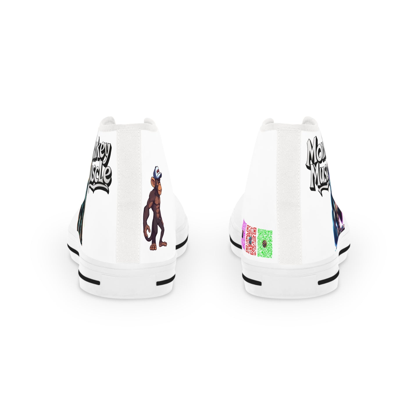 Stylish Men's High Top Sneakers with Graphic Design | Perfect for Streetwear Enthusiasts