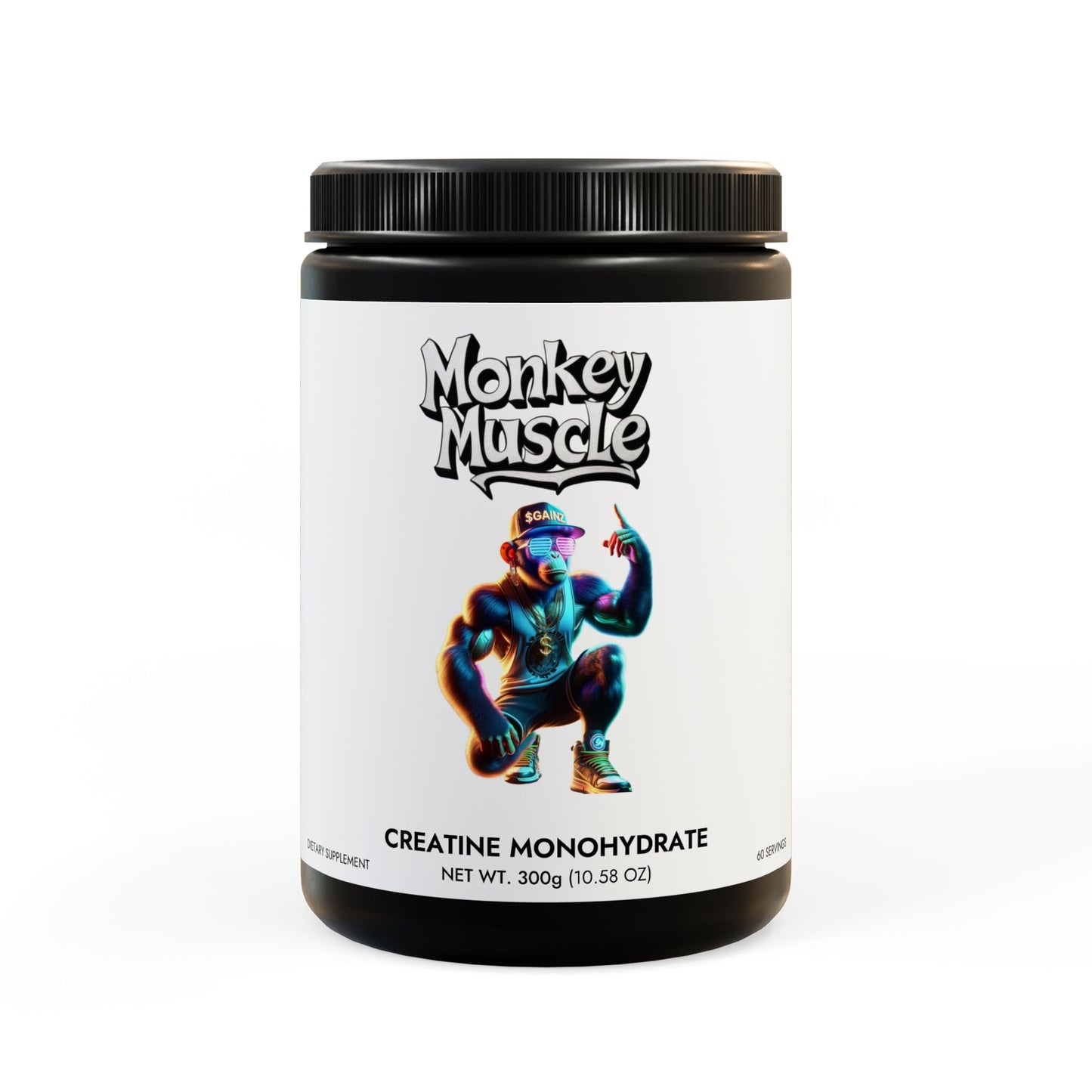 Creatine Monohydrate Supplement (300g, 10.58oz)