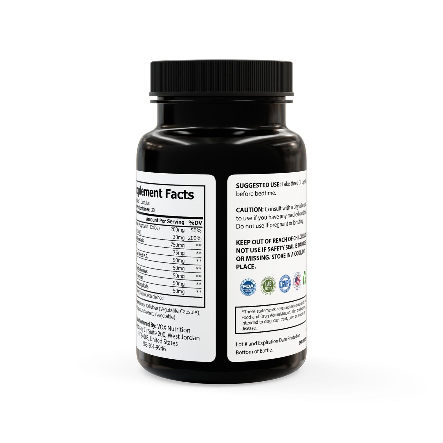 Monkey muscle Magnesium Zinc Supplement (90 Capsules)