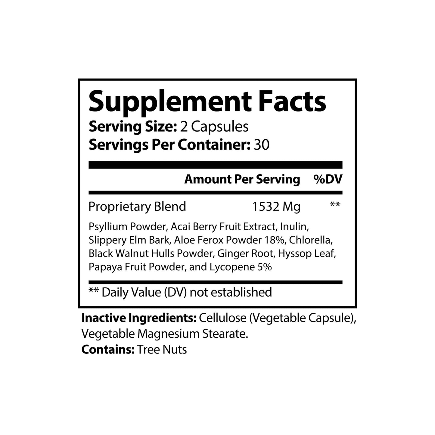 Monkey muscle Acai Berry Complex Supplement (60 Capsules)