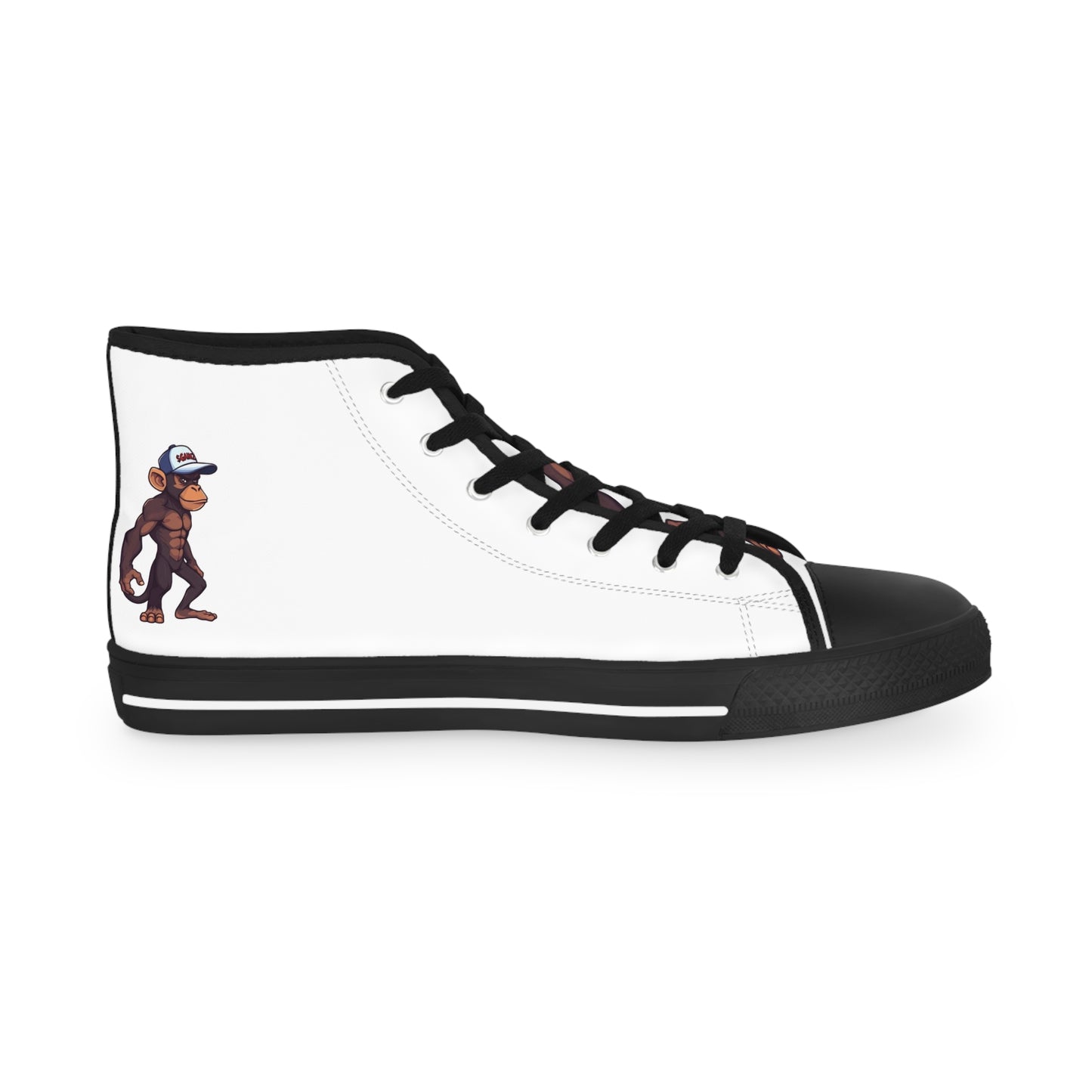 Stylish Men's High Top Sneakers with Graphic Design | Perfect for Streetwear Enthusiasts