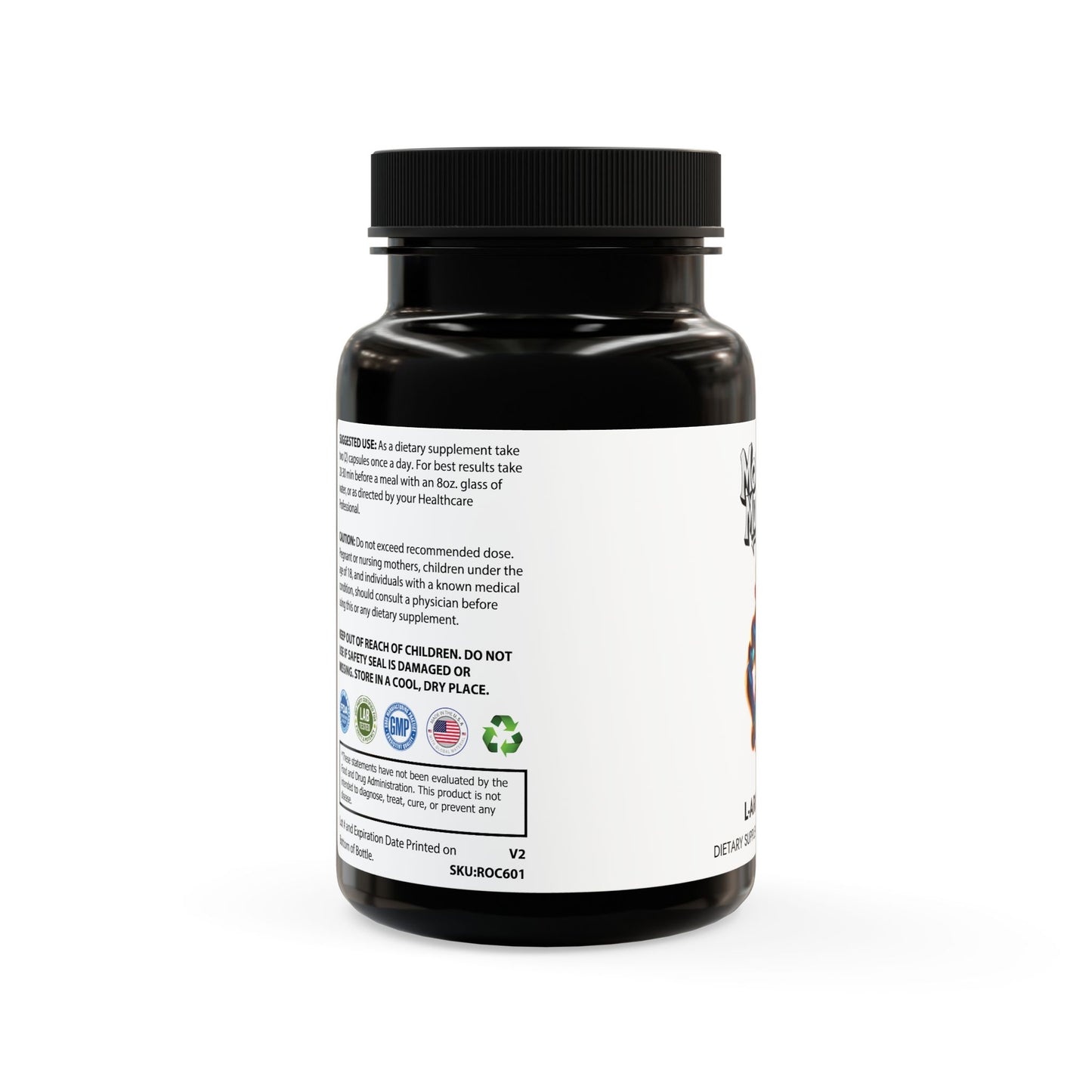 Monkey muscle L-Arginine Supplement (60 Capsules)