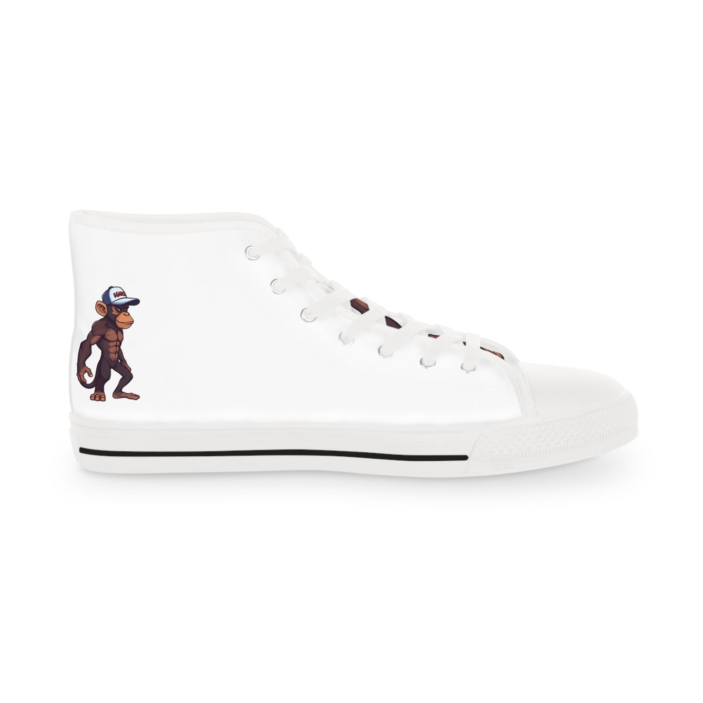 Stylish Men's High Top Sneakers with Graphic Design | Perfect for Streetwear Enthusiasts