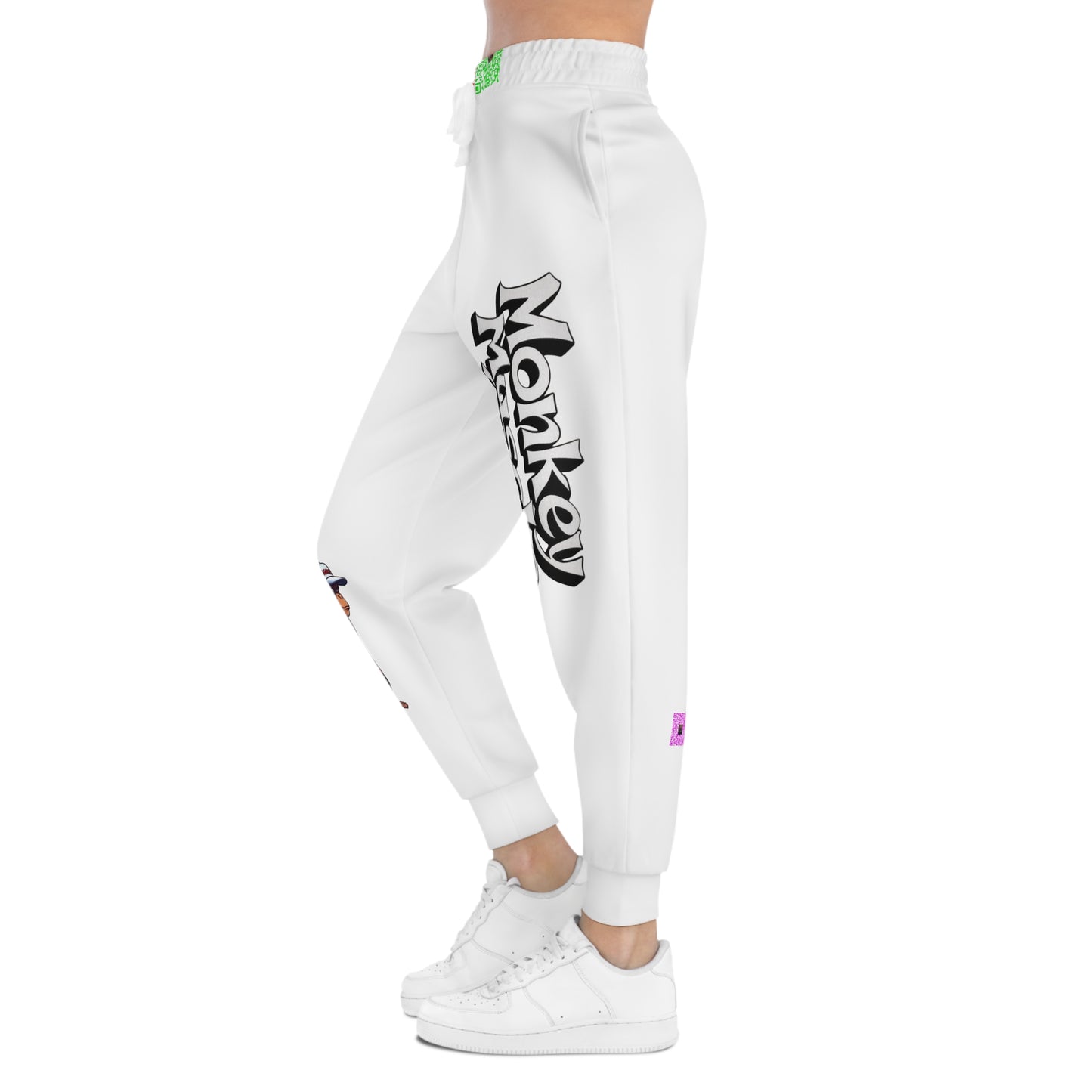 Monkey Muscle Athletic Joggers - Playful Comfort for Fitness Enthusiasts