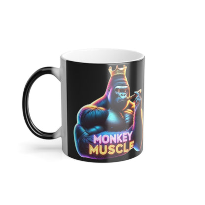 MONKEY MUSCLE OG Morphing Mug, 11oz