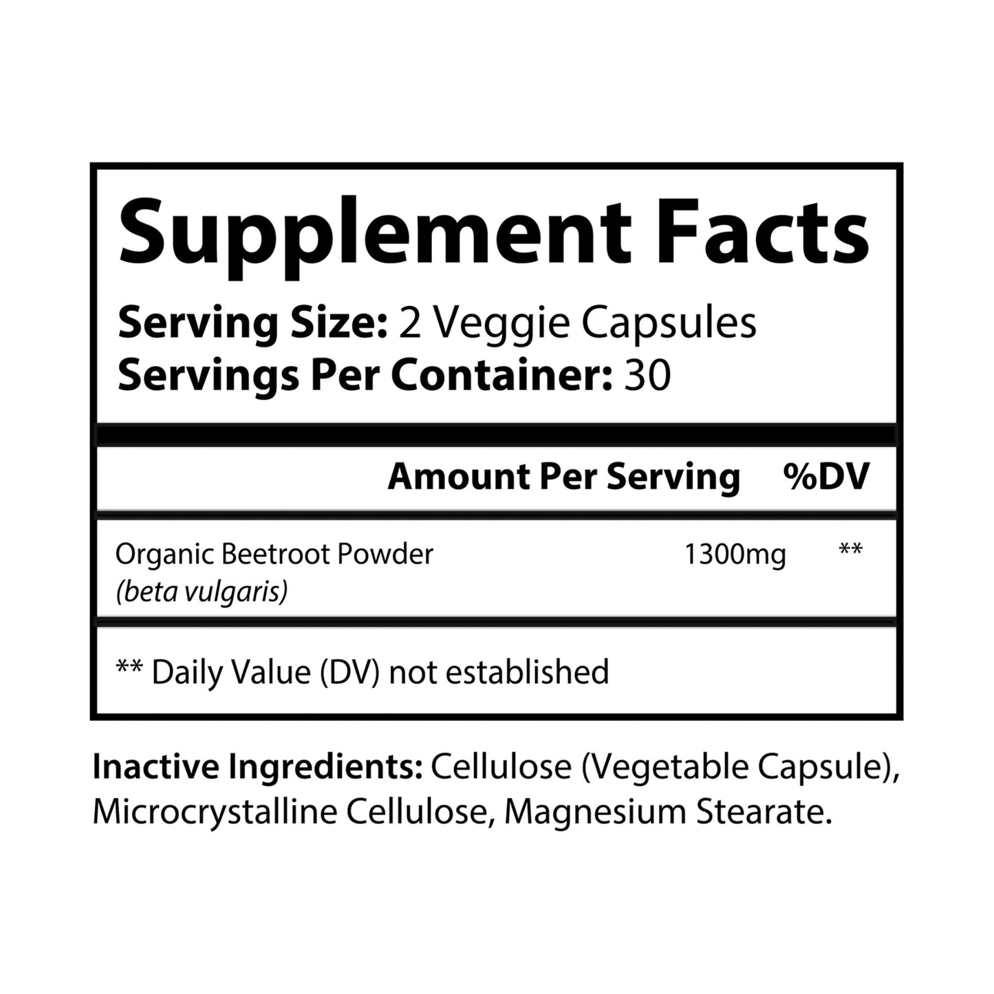 Monkey muscle Beetroot Supplement (60 Capsules)