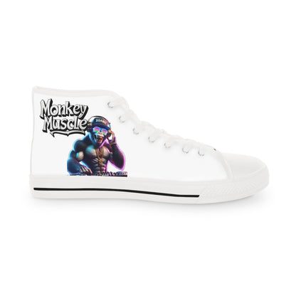 Stylish Men's High Top Sneakers with Graphic Design | Perfect for Streetwear Enthusiasts
