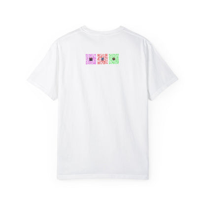 Monkey Muscle QR Unisex Garment-Dyed T-shirt