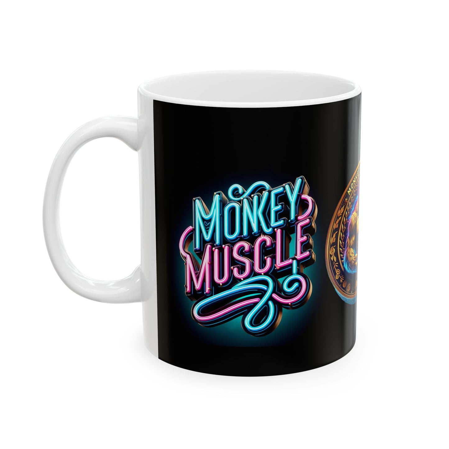 MONKEY MUSCLE- 11oz & 15oz, Unique for the monkey crew