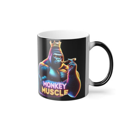 MONKEY MUSCLE OG Morphing Mug, 11oz