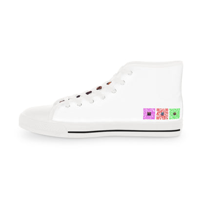 Stylish Men's High Top Sneakers with Graphic Design | Perfect for Streetwear Enthusiasts
